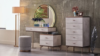 Set standard Dormitor Havana cu Tablie fara iluminare - Mega Sale BELLONA Set Dormitor