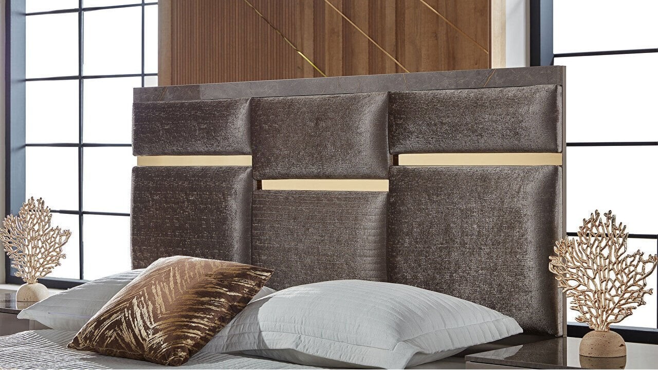 Set standard Dormitor Veronica cu tablie fara iluminare - Mega Sale BELLONA Set Dormitor