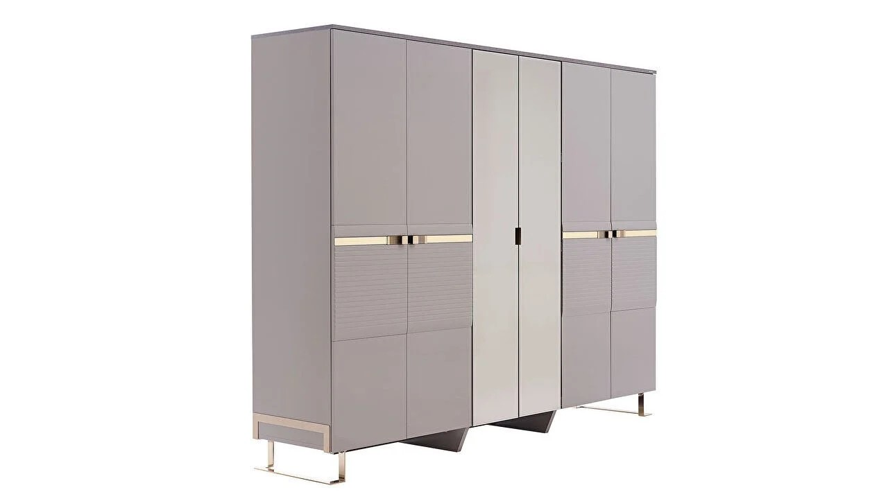 Set standard Dormitor Veronica cu tablie fara iluminare - Mega Sale BELLONA Set Dormitor