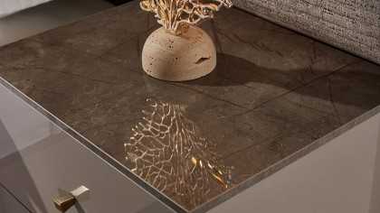 Set standard Dormitor Veronica cu tablie fara iluminare BELLONA Set Dormitor