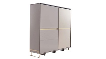 Set standard Dormitor Veronica cu tablie cu iluminare - Mega Sale BELLONA Set Dormitor