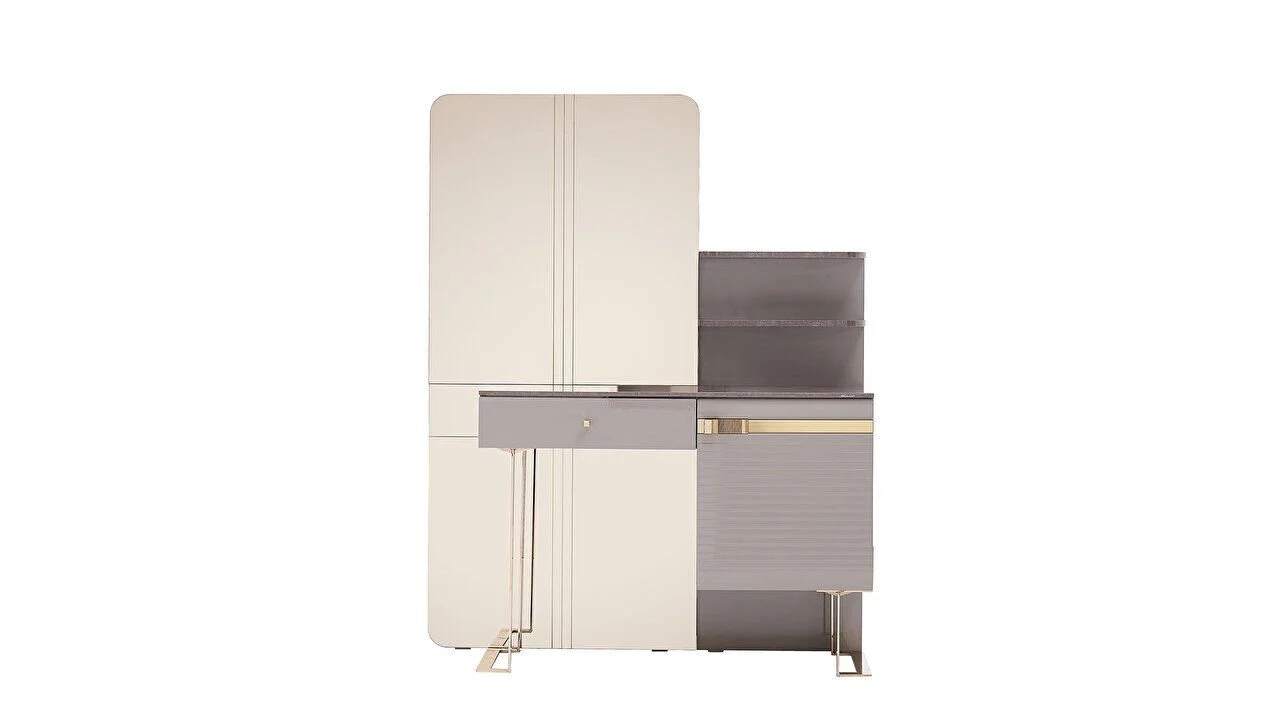 Set standard Dormitor Veronica cu tablie cu iluminare BELLONA Set Dormitor