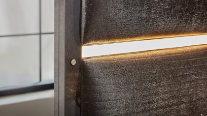 Set standard Dormitor Veronica cu tablie cu iluminare - Mega Sale BELLONA Set Dormitor