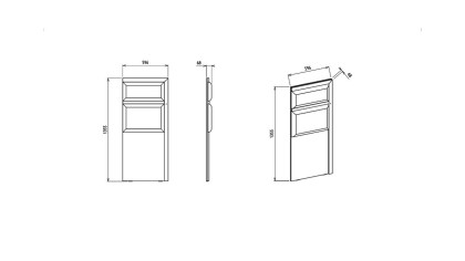 Set standard Dormitor Veronica cu tablie cu iluminare - Mega Sale BELLONA Set Dormitor