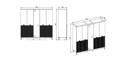 Set standard Dormitor Napoli BELLONA Set Dormitor