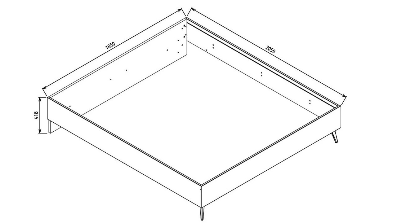Set standard Dormitor Napoli - Mega Sale BELLONA Set Dormitor