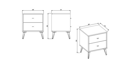 Set standard Dormitor Napoli BELLONA Set Dormitor