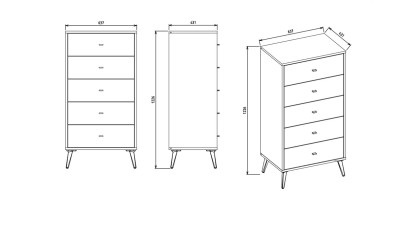 Set standard Dormitor Napoli BELLONA Set Dormitor