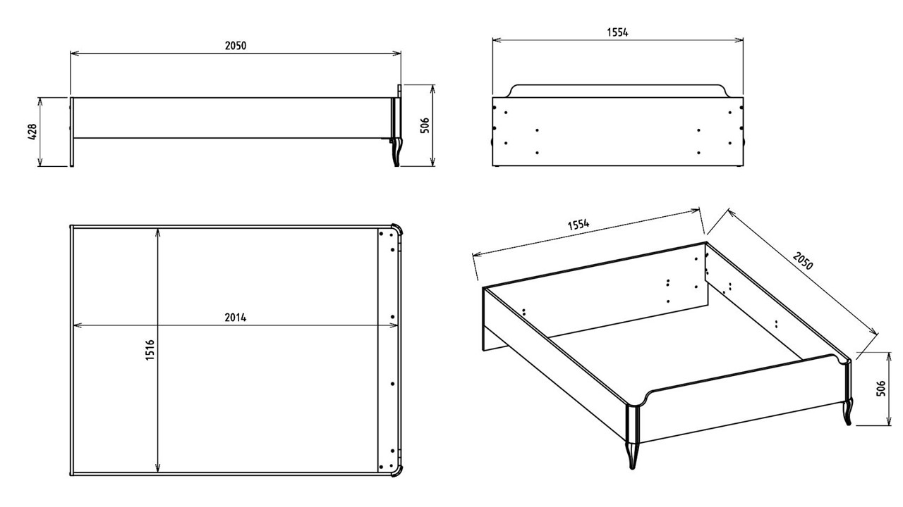 Set standard Dormitor Victor  Set Dormitor