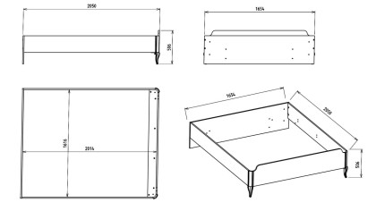 Set standard Dormitor Victor  Set Dormitor