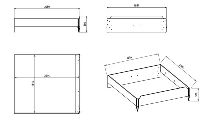 Set standard Dormitor Victor  Set Dormitor