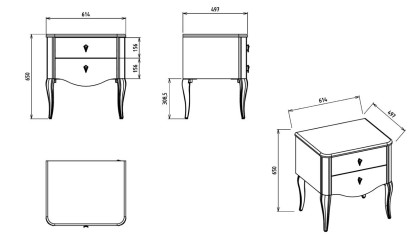 Set standard Dormitor Victor  Set Dormitor