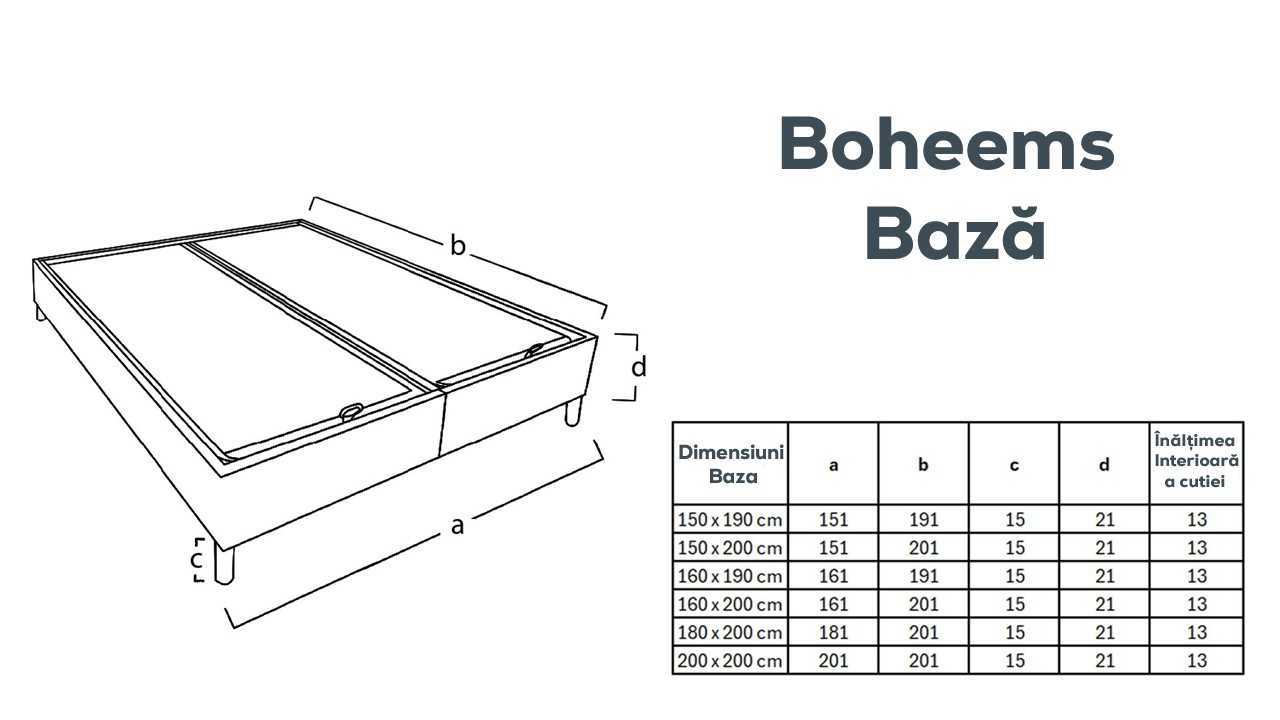 Set standard Dormitor Boheems - Mega Sale  Set Dormitor