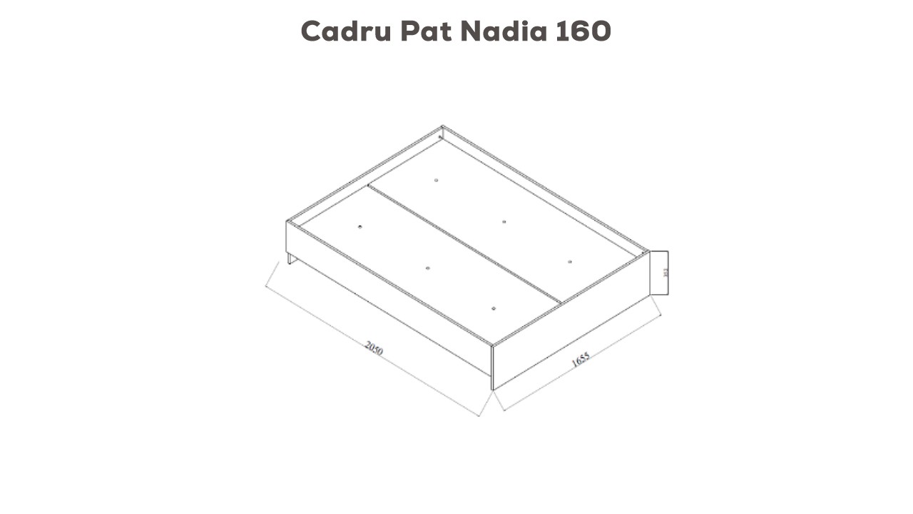 Set standard Dormitor Nadia - Mega Sale  Set Dormitor