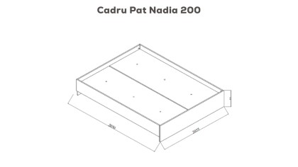 Set standard Dormitor Nadia  Set Dormitor