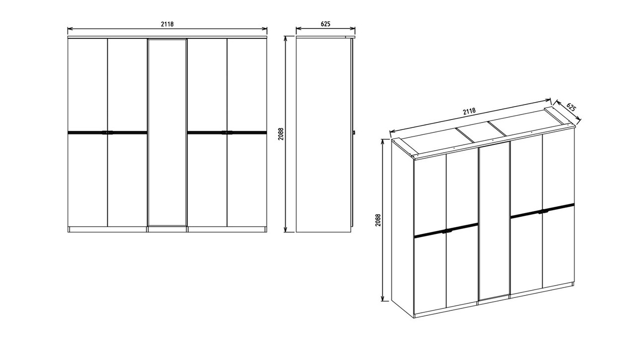 Set standard Dormitor Nadia  Set Dormitor