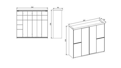 Set standard Dormitor Nadia - Mega Sale  Set Dormitor