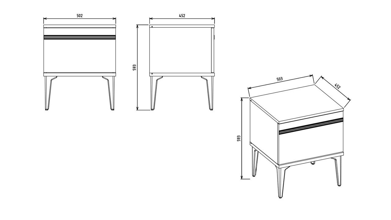 Set standard Dormitor Nadia - Mega Sale  Set Dormitor