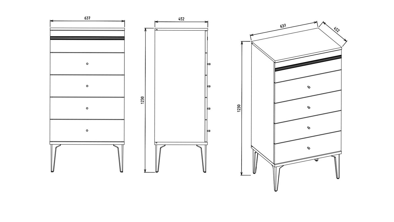 Set standard Dormitor Nadia - Mega Sale  Set Dormitor