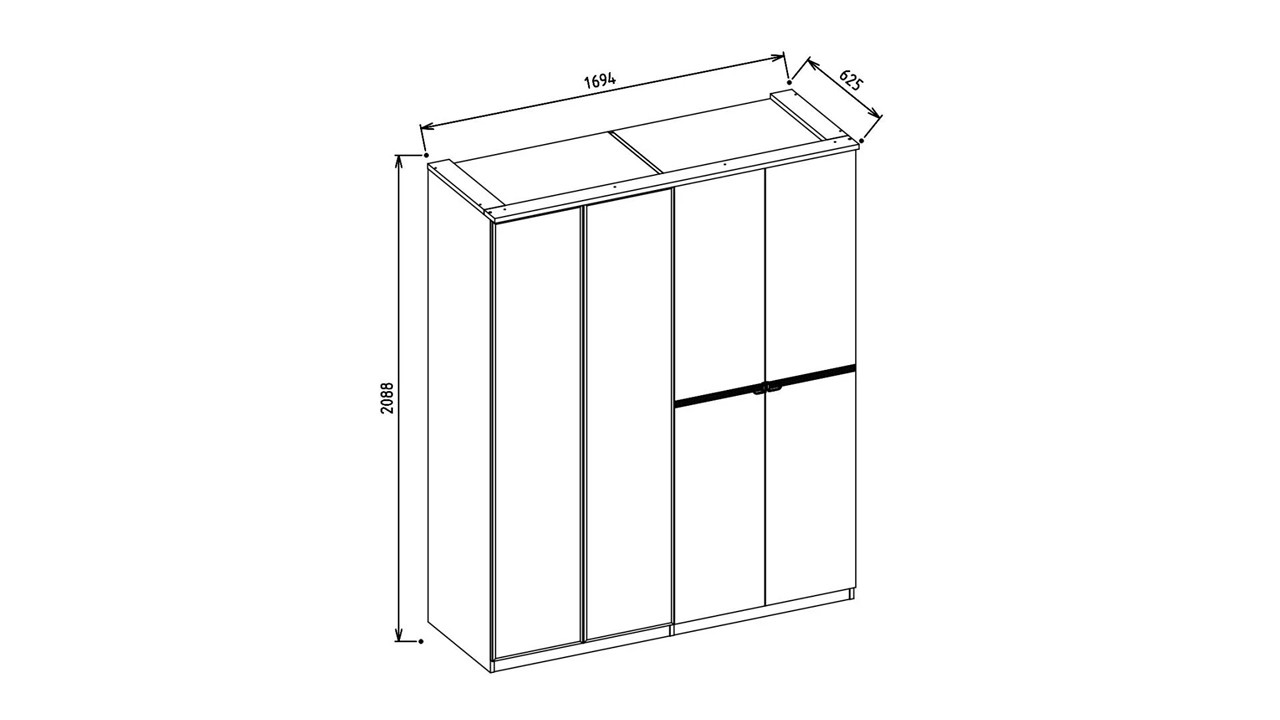 Set standard Dormitor Nadia - Mega Sale  Set Dormitor