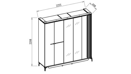 Set standard Dormitor Estella  Set Dormitor