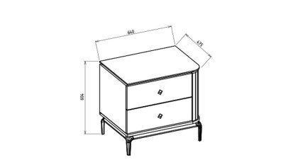 Set standard Dormitor Estella - Mega Sale  Set Dormitor