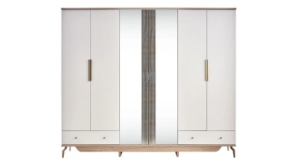 Set standard Dormitor Montella cu Tablie L - Mega Sale  Set Dormitor