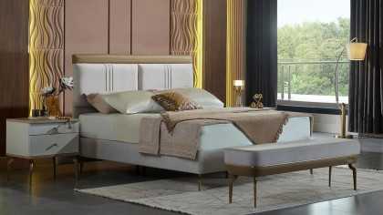 Set standard Dormitor Montella cu Tablie L  Set Dormitor