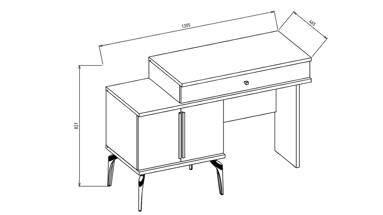 Set standard Dormitor Montella cu Tablie L  Set Dormitor