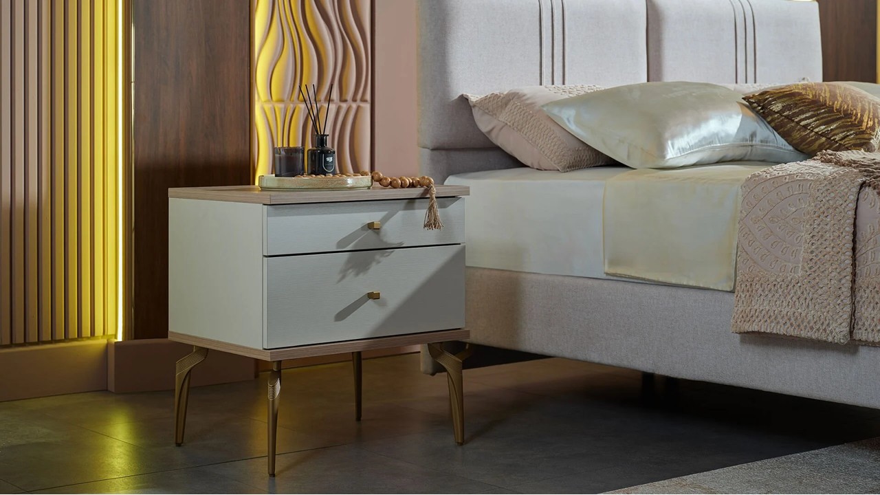 Set standard Dormitor Montella cu Tablie L  Set Dormitor