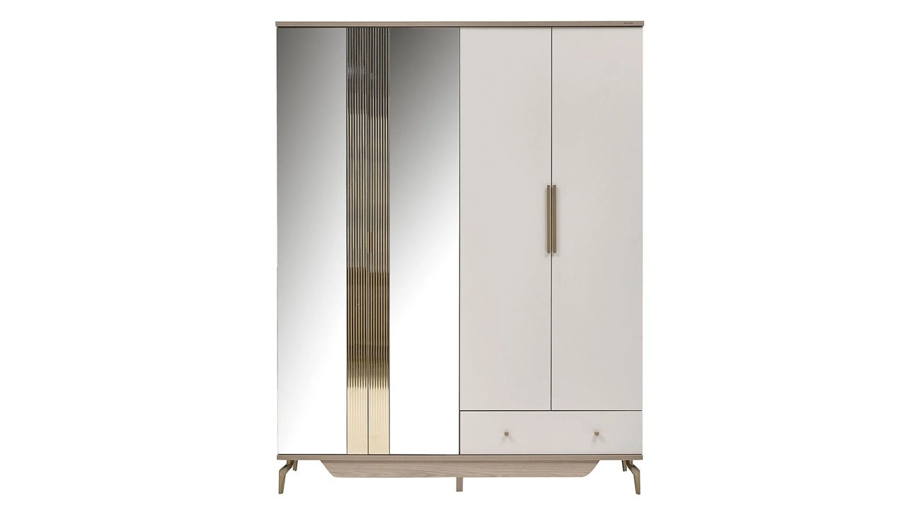 Set standard Dormitor Montella cu Tablie L  Set Dormitor