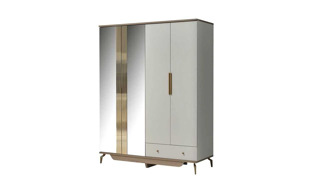 Set standard Dormitor Montella cu Tablie L  Set Dormitor