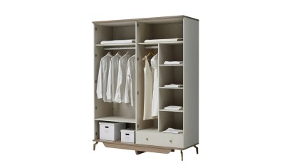 Set standard Dormitor Montella cu Tablie L - Mega Sale  Set Dormitor