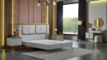 Set standard Dormitor Montella cu Tablie XL - Mega Sale  Set Dormitor