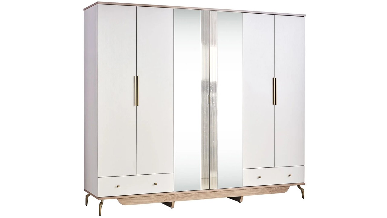 Set standard Dormitor Montella cu Tablie XL - Mega Sale  Set Dormitor