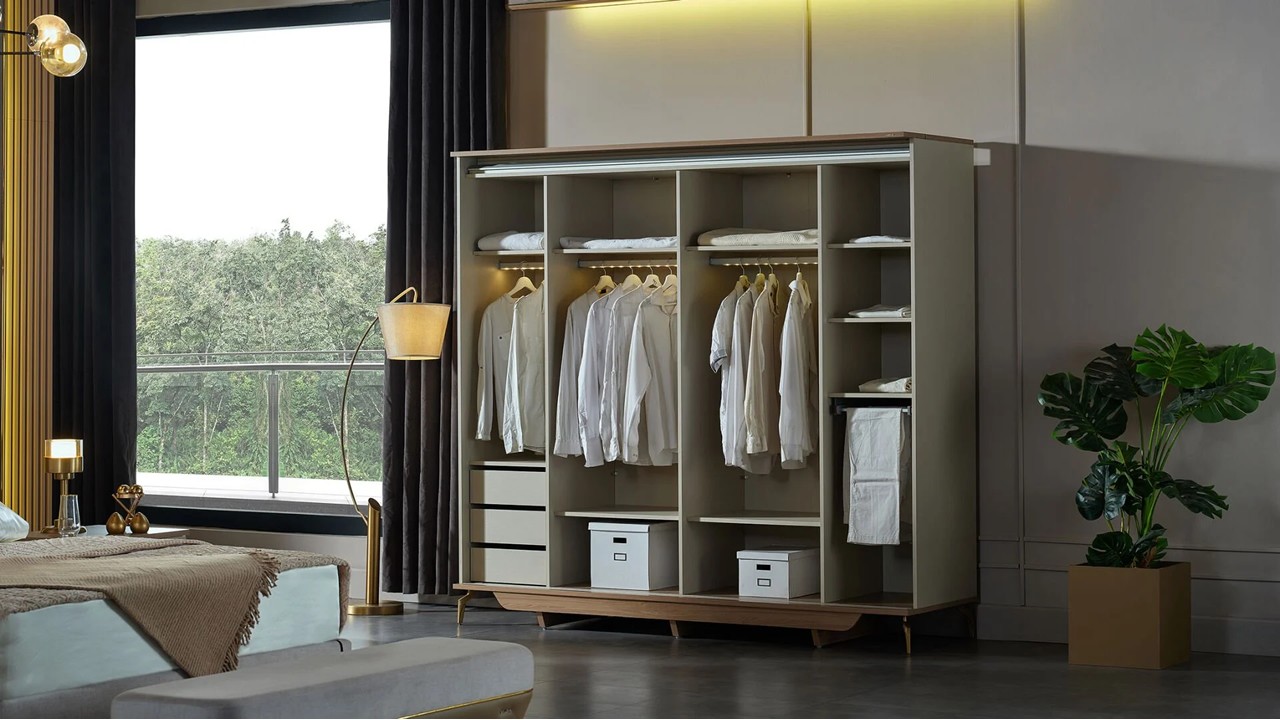 Set standard Dormitor Montella cu Tablie XL - Mega Sale  Set Dormitor