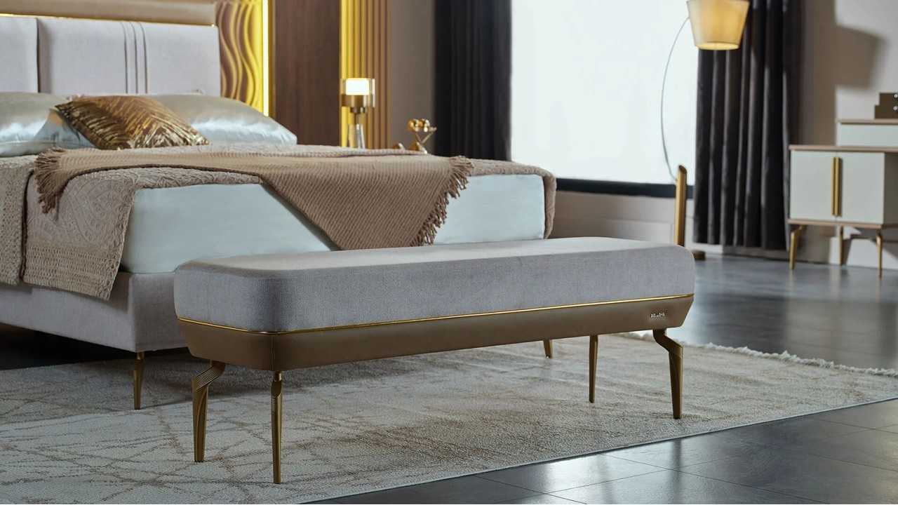 Set standard Dormitor Montella cu Tablie XL  Set Dormitor