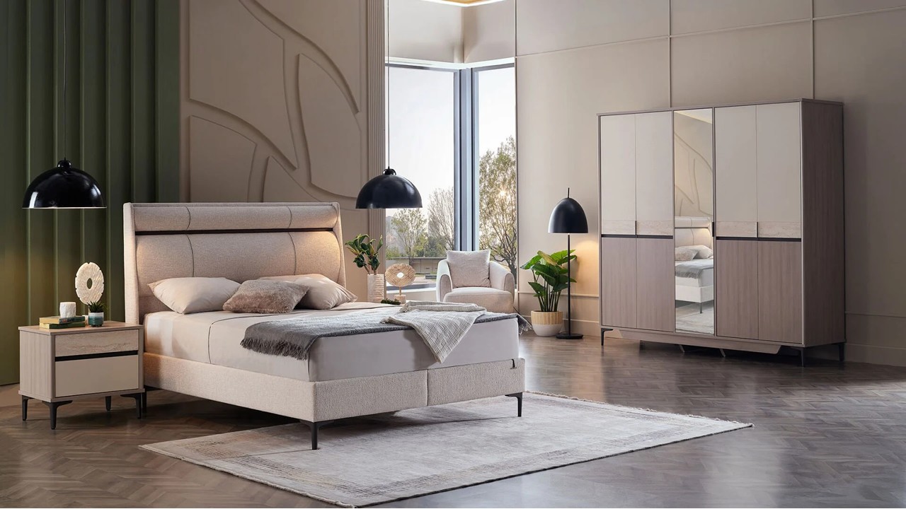 Set standard Dormitor Mona - Mega Sale  Set Dormitor