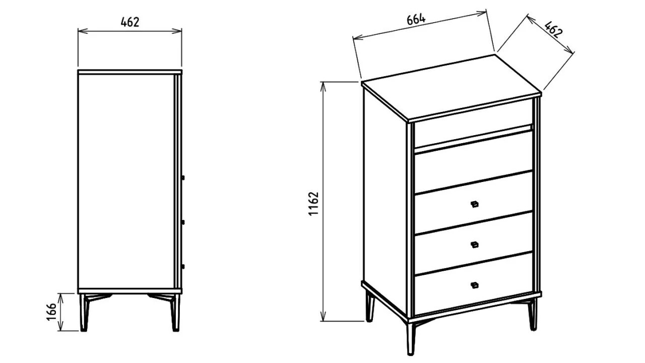 Set standard Dormitor Mona  Set Dormitor