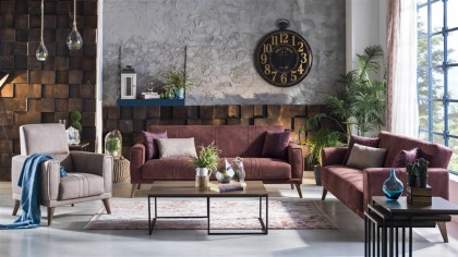 Set Canapea Extensibila Ruby Major 3+1 BELLONA Seturi canapele