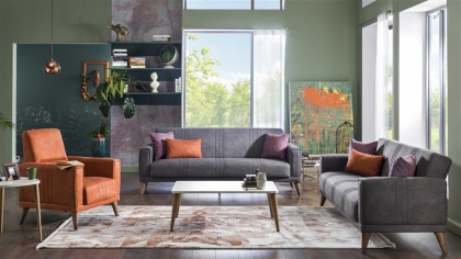 Set Canapea Extensibila Ruby Major 3+1 BELLONA Seturi canapele