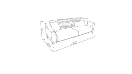 Set Canapea Monaco 3+1 BELLONA Seturi canapele