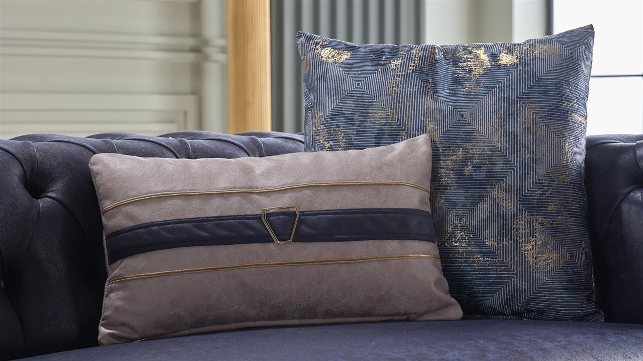 Set Canapea Montego 3+1, Finisaj Auriu BELLONA Seturi canapele