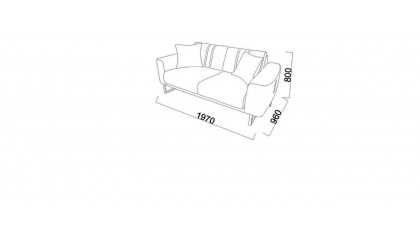 Set Canapea Extensibila Mirante 3+1 BELLONA Seturi canapele