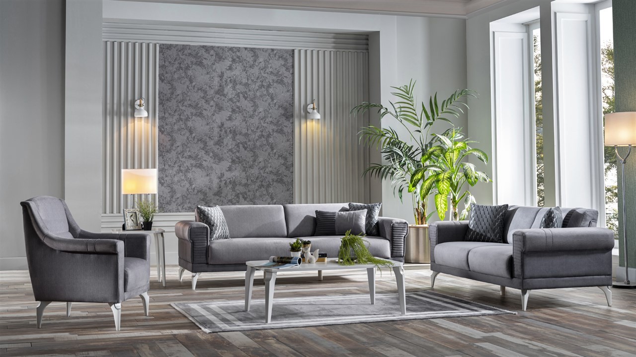 Set Canapea Extensibila Leny 3+1 BELLONA Seturi canapele