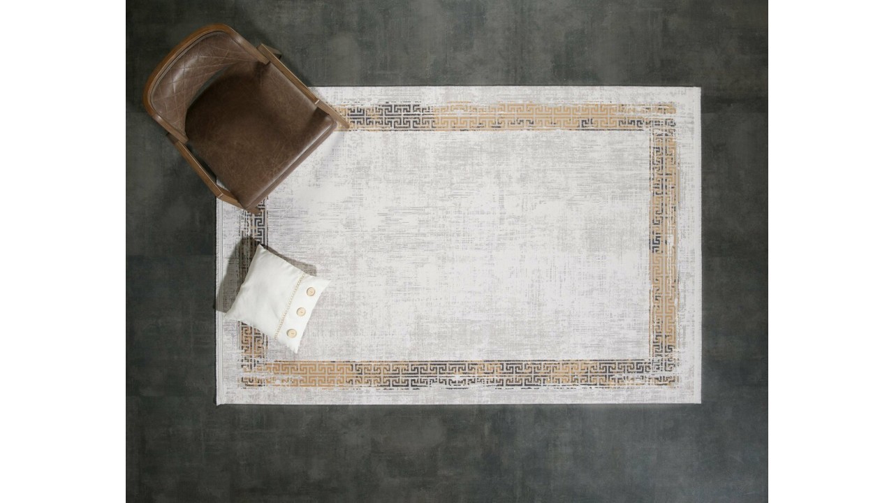 Covor Black & Brown 11298, Sari, 120x180cm GUMUSSUYU Seria Black & Brown