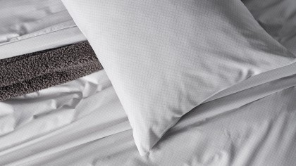 Set Lenjerie de pat Pure Touch Double, Gri DOQU Lenjerie de pat