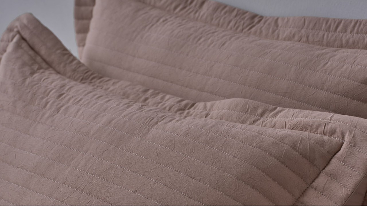 Set Cuvertura de Pat Otto Double, Bej (Piatra) DOQU Cuverturi si Pături