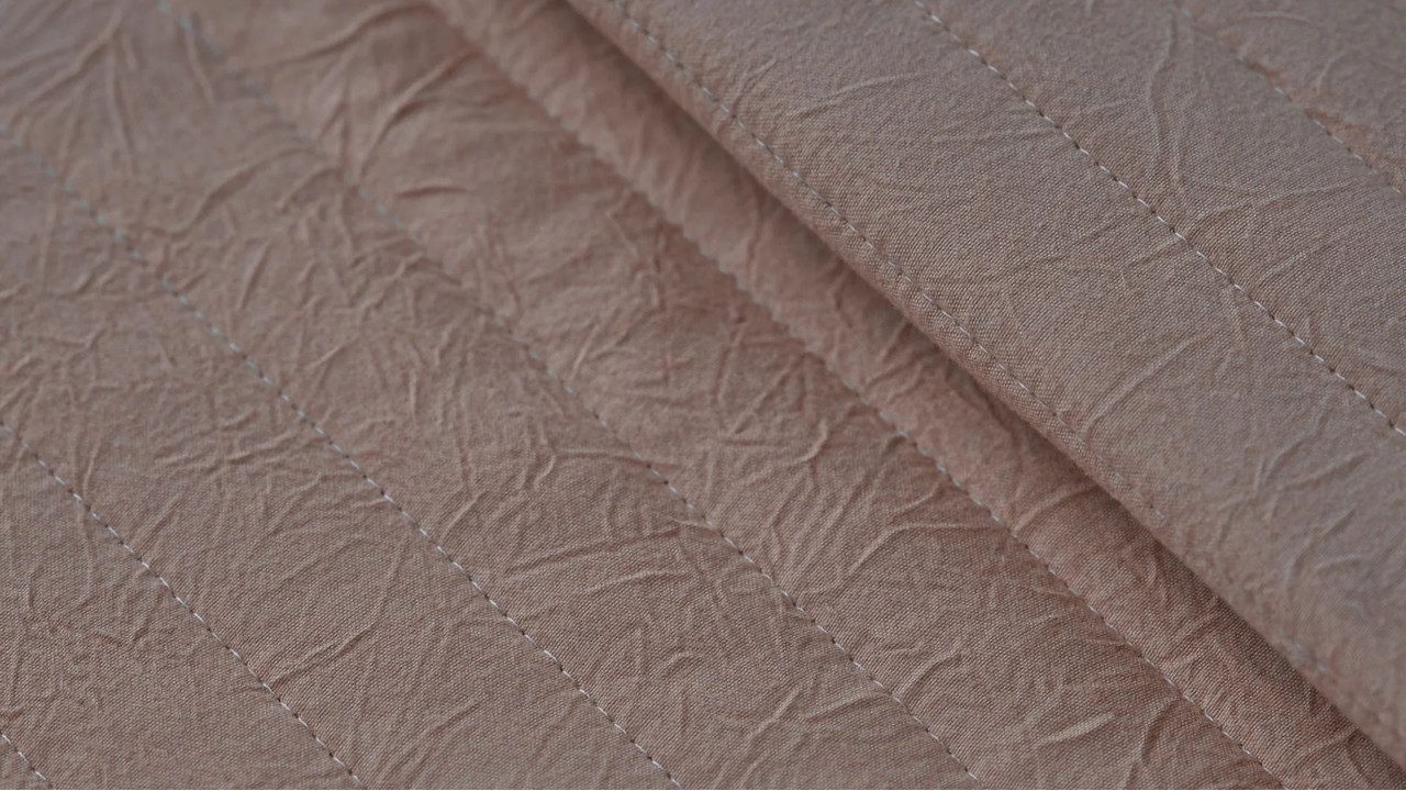 Set Cuvertura de Pat Otto Double, Bej (Piatra) DOQU Cuverturi si Pături