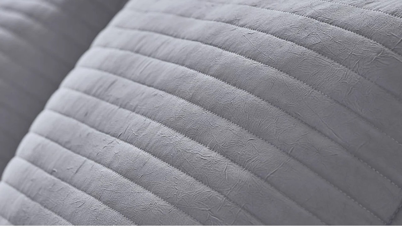 Set Cuvertura de Pat Otto Double, Gri (Piatra) DOQU Cuverturi si Pături